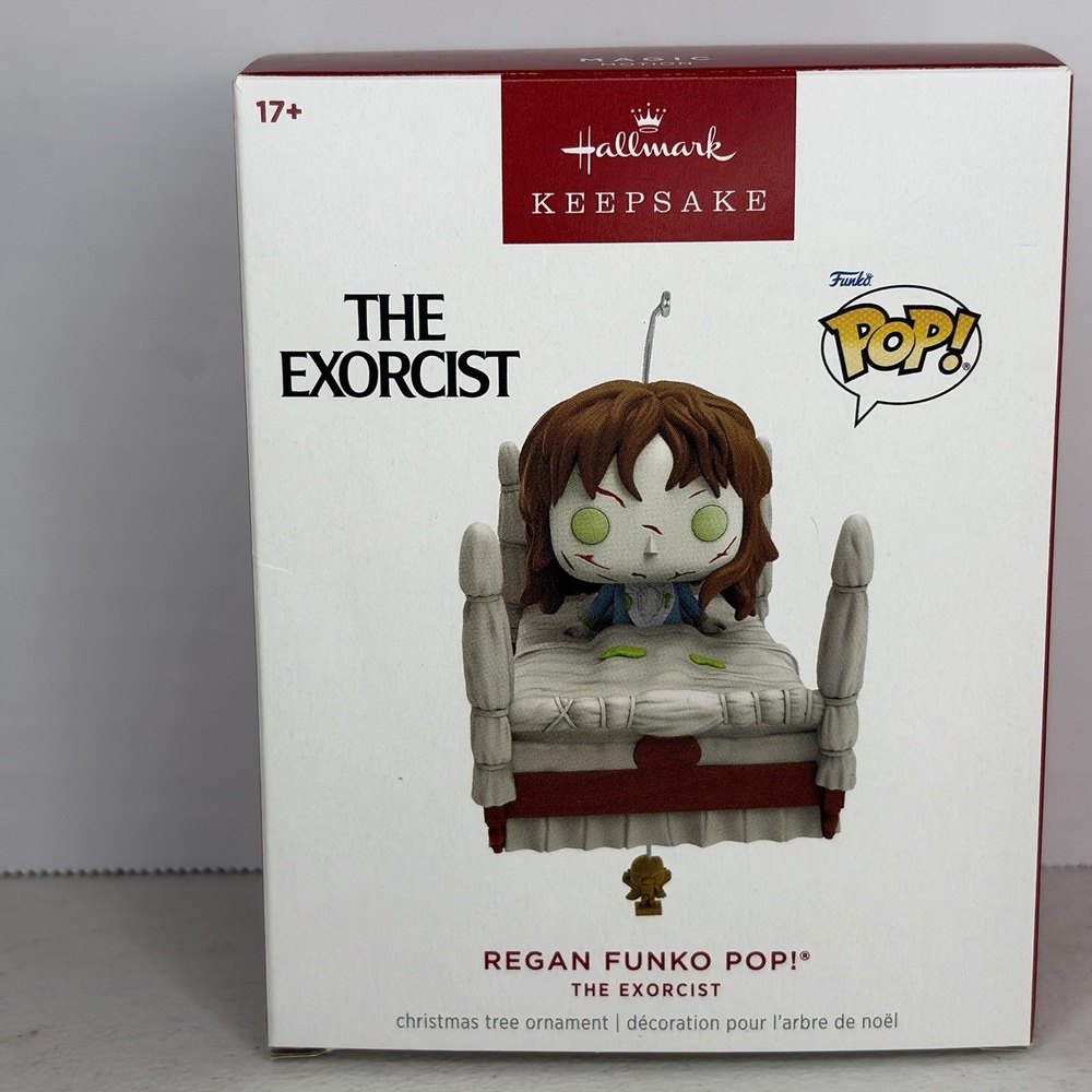 2025 Hallmark Keepsake The Exorcist Regan Funko Pop! Motion Ornament